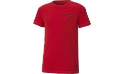 Puma Koszulka młodzieżowa Active Small Logo Red 586980 11