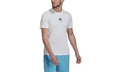 Koszulka męska Adidas M Tns Par G Tee White HA0966