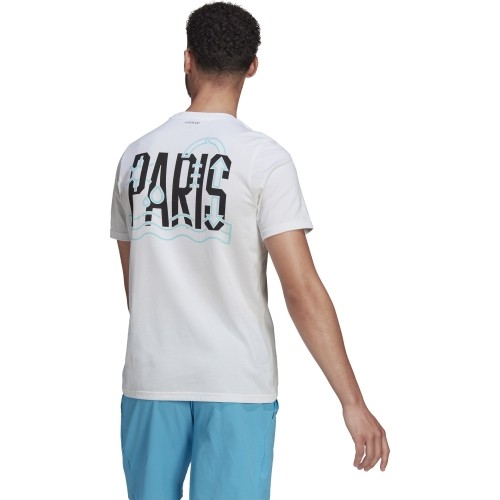 Koszulka męska Adidas M Tns Par G Tee White HA0966