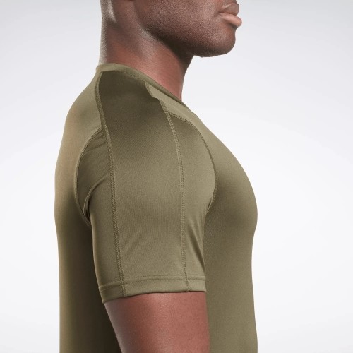 Reebok Marškinėliai Vyrams Ss Tech Tee Khaki 100057848