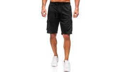 J.Style Šortai Vyrams Black 8K1505-3