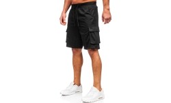 J.Style Šortai Vyrams Black 8K1505-3