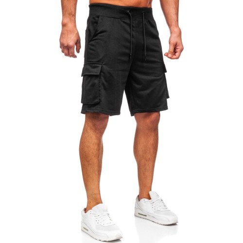 J.Style Šortai Vyrams Black 8K1505-3