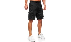 J.Style Šortai Vyrams Black 8K1505-3