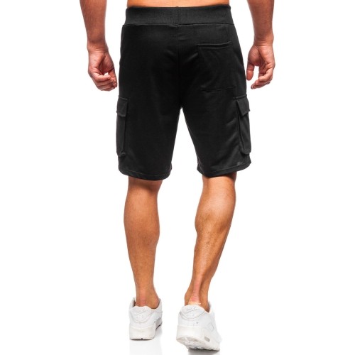 J.Style Šortai Vyrams Black 8K1505-3