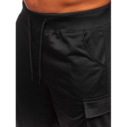 J.Style Šortai Vyrams Black 8K1505-3