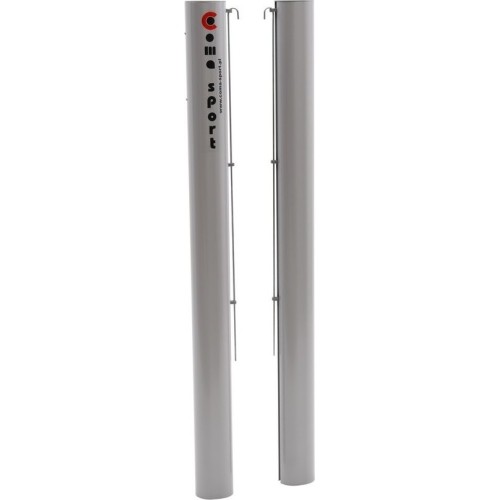 Słupki tenisowe Coma-Sport T-092 – aluminium, tulejowane