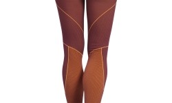 Legginsy damskie Reebok Wor Myt Seamless 7/8 Maroon Burgundy GE3332