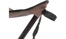 Krzesło składane turystyczne Stołek wędkarski BasicNature, Brązowy