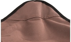 Krzesło składane turystyczne Stołek wędkarski BasicNature, Brązowy