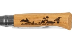 Nóż Opinel No.8 Inox, dąb, seria Animal – zając
