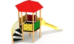 Drewniany plac zabaw dla dzieci SB-0400