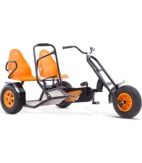 Gokart dwuosobowy na pedały dla dzieci i dorosłych BERG Duo Chopper BFR - trójkołowy