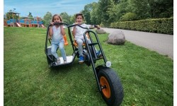 Gokart dwuosobowy na pedały dla dzieci i dorosłych BERG Duo Chopper BFR - trójkołowy
