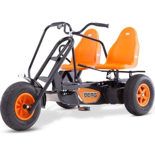 Gokart dwuosobowy na pedały dla dzieci i dorosłych BERG Duo Chopper BFR - trójkołowy