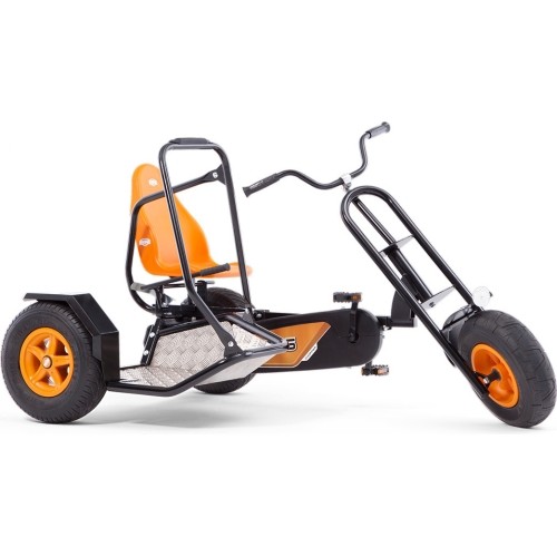 Gokart dwuosobowy na pedały dla dzieci i dorosłych BERG Duo Chopper BFR - trójkołowy