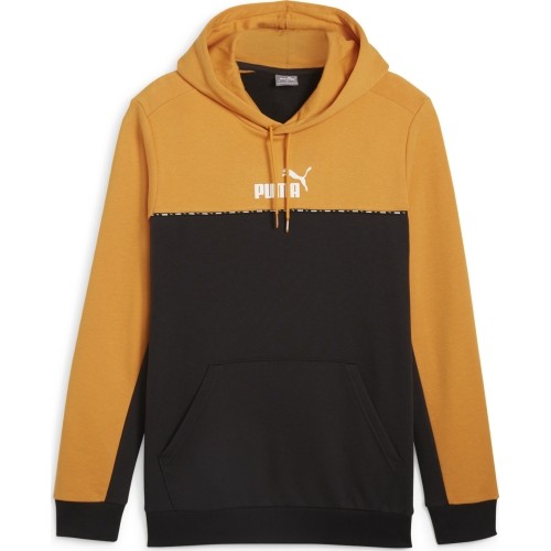 Bluza męska Puma Ess Block X Tape Black Yellow 675173 91