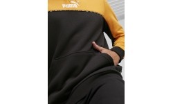 Bluza męska Puma Ess Block X Tape Black Yellow 675173 91