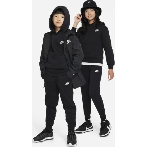Spodnie Nike dla młodzieży K NSW Club Fleece Jggr Lbr Black FD3008 010
