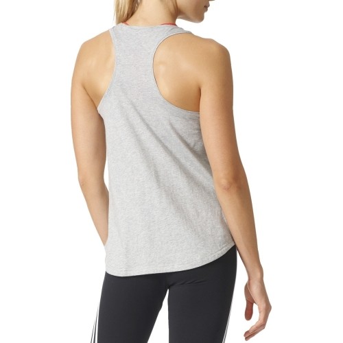 Adidas Palaidinė Logo Tee Grey Heather