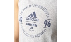 Adidas Palaidinė Logo Tee Grey Heather