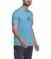 Koszulka męska Adidas M Ten Game G Tee Blue HC1648