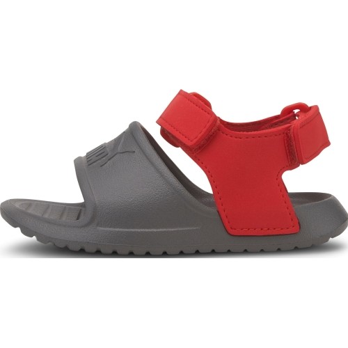Sandały dziecięce Puma Divecat V2 Injex Inf Grey Red 369545 05