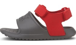 Sandały dziecięce Puma Divecat V2 Injex Inf Grey Red 369545 05