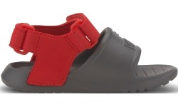 Sandały dziecięce Puma Divecat V2 Injex Inf Grey Red 369545 05