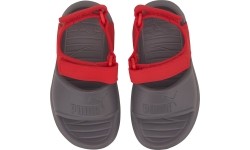 Sandały dziecięce Puma Divecat V2 Injex Inf Grey Red 369545 05