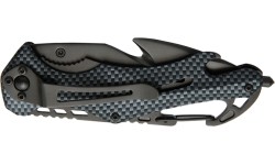 Nóż Baladeo Security Emergency Carbon