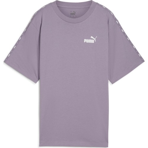 Bluzka damska Puma Ess Tape Tee, fioletowa
