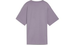 Bluzka damska Puma Ess Tape Tee, fioletowa