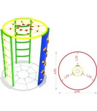Model kompleksu wspinaczkowego CM-0200