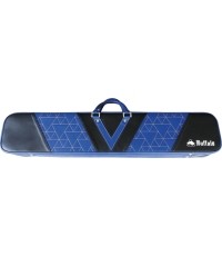 Torba na kije bilardowe Buffalo Pro Deluxe 2B/6S, czarna/niebieska