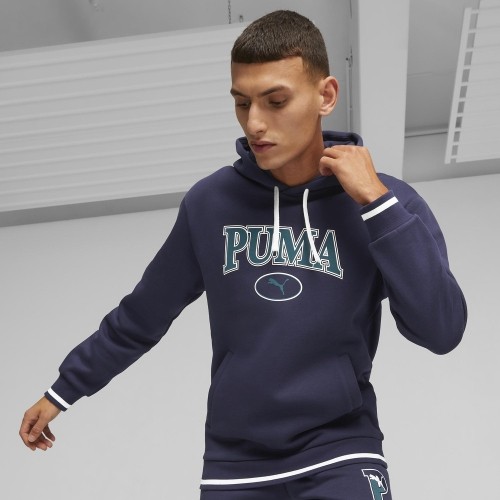 Puma Džemperis Vyrams Squad Hoodie Fl Navy 676017 06