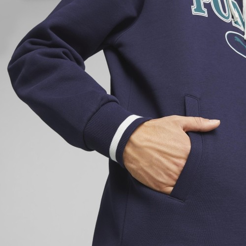 Puma Džemperis Vyrams Squad Hoodie Fl Navy 676017 06