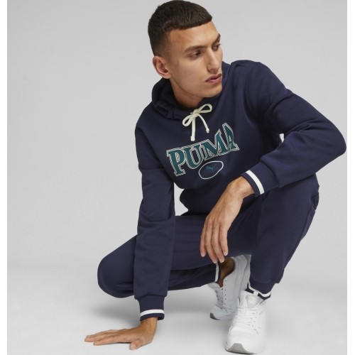 Puma Džemperis Vyrams Squad Hoodie Fl Navy 676017 06