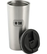 Kubek termiczny M-Tac z zaworem 450 ml stal nierdzewna