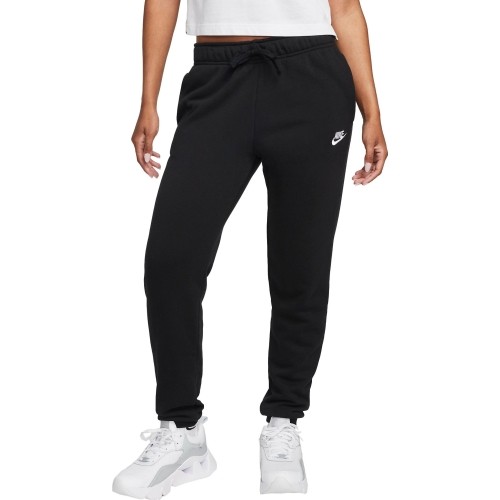 Nike damskie spodnie sportowe NSW Club Flc MR Pant Black DQ5191 010