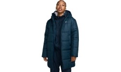 Kurtka damska Nike W NSW TF SNFL NK Classic Parka niebieska FZ5903 478