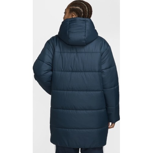 Kurtka damska Nike W NSW TF SNFL NK Classic Parka niebieska FZ5903 478