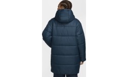 Kurtka damska Nike W NSW TF SNFL NK Classic Parka niebieska FZ5903 478