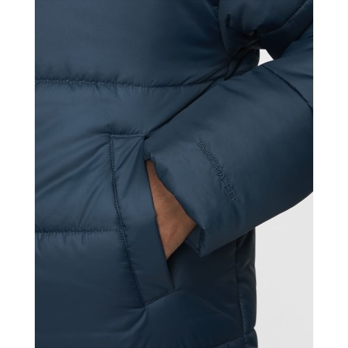 Kurtka damska Nike W NSW TF SNFL NK Classic Parka niebieska FZ5903 478