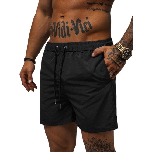 Szorty kąpielowe męskie J.Style Black XL018-1