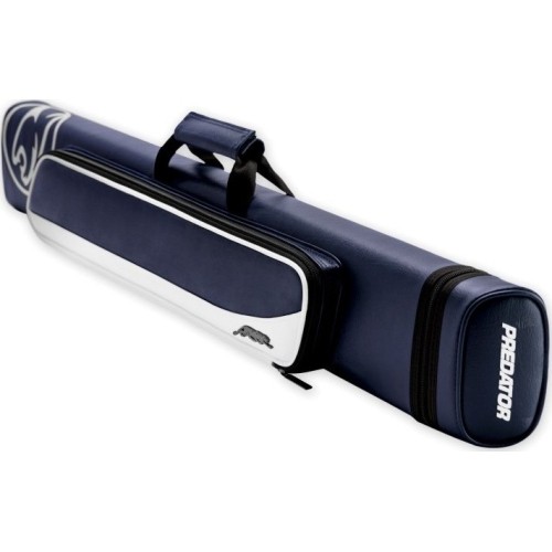 Twardy futerał na kije bilardowe, Predator Roadline, niebiesko-biały, 3x5