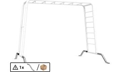 PlayBase - Rama dolna wygięta i ściśnięta