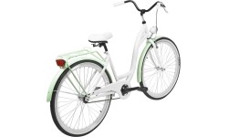 Dviratis AZIMUT City Lux 28" 2023 biały-mięta