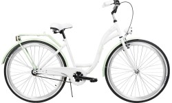 Dviratis AZIMUT City Lux 28" 2023 biały-mięta