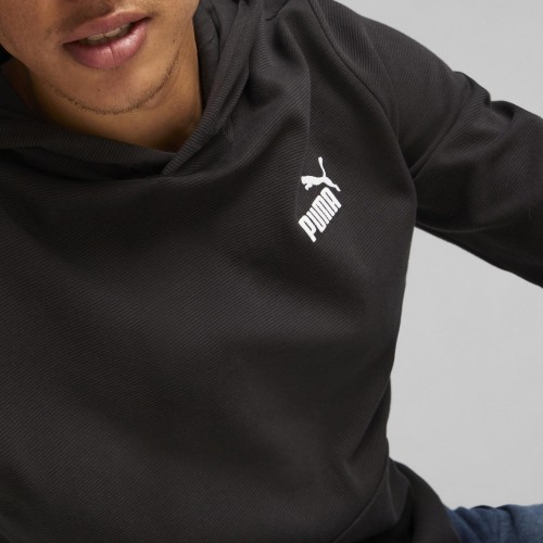Puma Džemperis Vyrams Ess Elevated Hoodie Black 675975 01